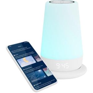 imageHatch Rest Baby ampamp Kids Sound Machine  2nd Gen  Childs Night Light Alarm Clock Toddler Sleep Trainer TimetoRise White Noise Bedtime Stories Portable Backup Battery with Charging Base2nd Gen with Charging Base