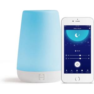 imageHatch Baby Sleep Support Sound Machine Night Light  Registry Essential Routine Builder TimetoRise Alarm Clock White Noise Nursery Stories Toddler Kids Bedroom WiFi PuttyRest 1st Gen