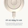 imageHatch Go  Portable Sound Machine for Babies and Kids  Sleep Soother  10 Soothing Sounds  White Noise  Shush  Travel  Registry Gift  Baby Shower  Clips on Stroller  GreigePutty