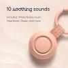 imageHatch Go  Portable Sound Machine for Babies and Kids  Sleep Soother  10 Soothing Sounds  White Noise  Shush  Travel  Registry Gift  Baby Shower  Clips on Stroller  GreigePeach