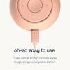 imageHatch Go  Portable Sound Machine for Babies and Kids  Sleep Soother  10 Soothing Sounds  White Noise  Shush  Travel  Registry Gift  Baby Shower  Clips on Stroller  GreigePeach